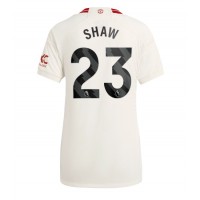 Manchester United Luke Shaw #23 Tredje Tröja Kvinnor 2023-24 Korta ärmar